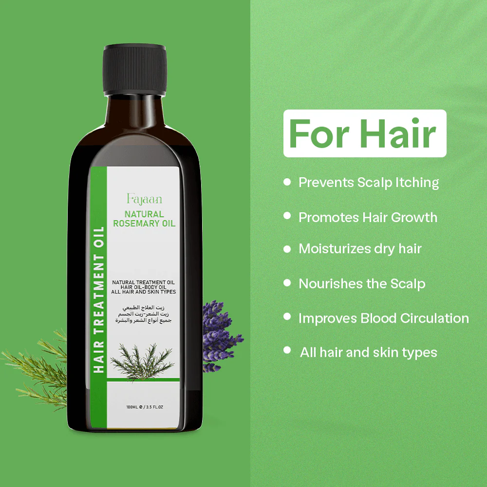 Natural Rosemary Hair Oil