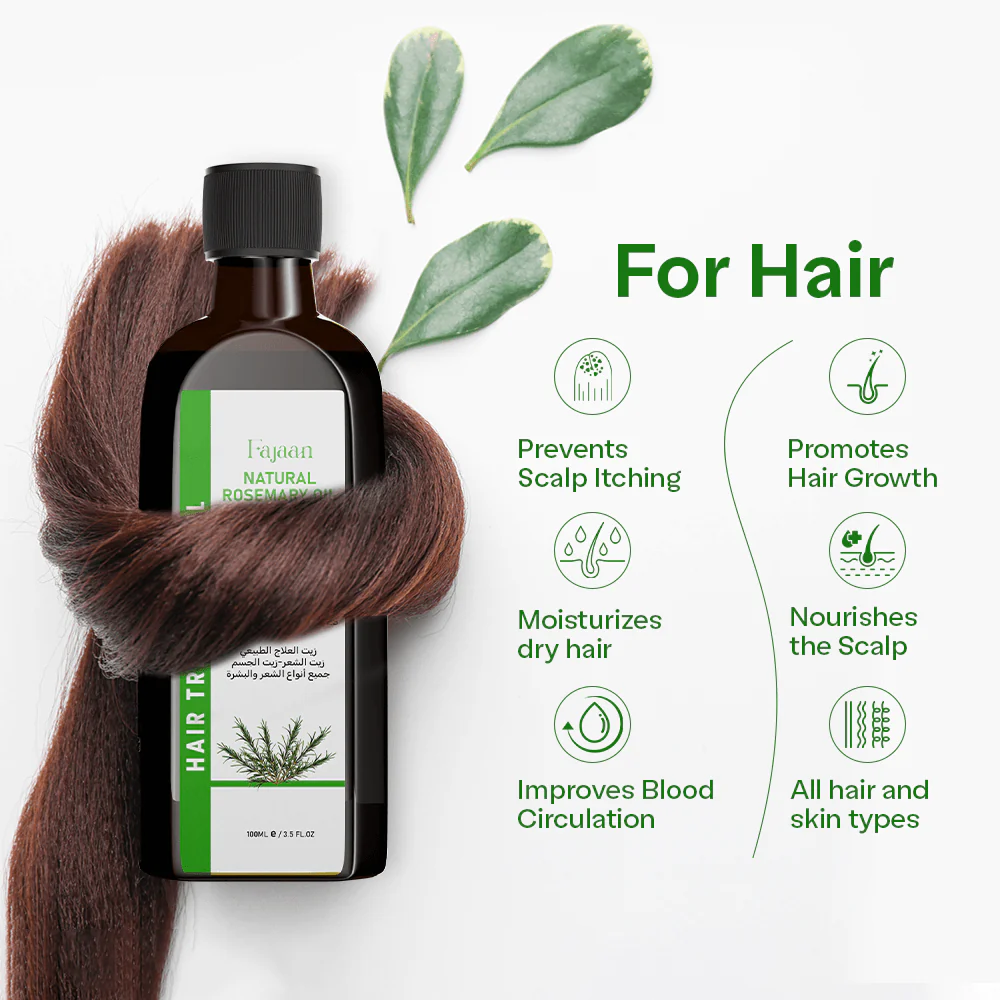Natural Rosemary Hair Oil