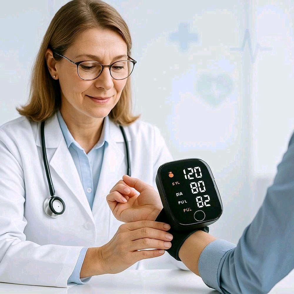 Smart Bracelet with LED Display – BP Monitoring – Touchscreen Wristband
