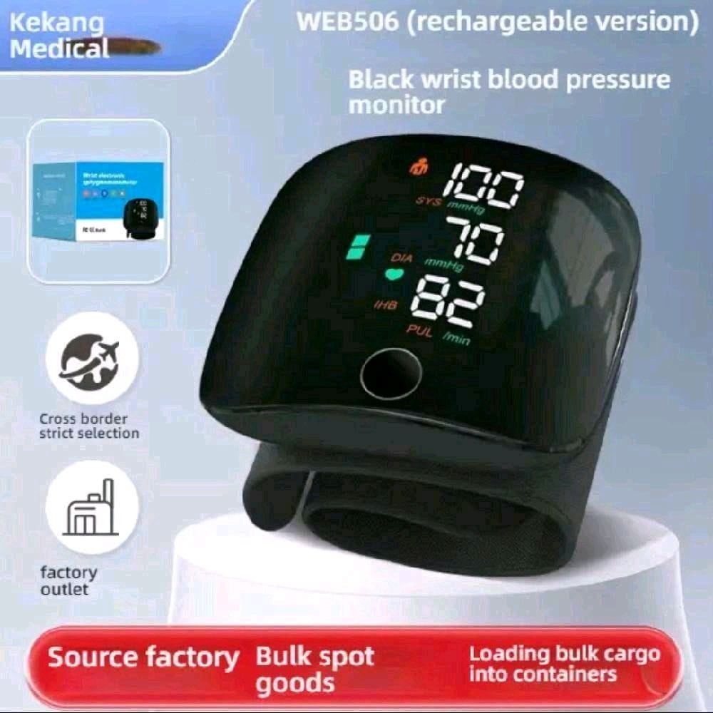Smart Bracelet with LED Display – BP Monitoring – Touchscreen Wristband