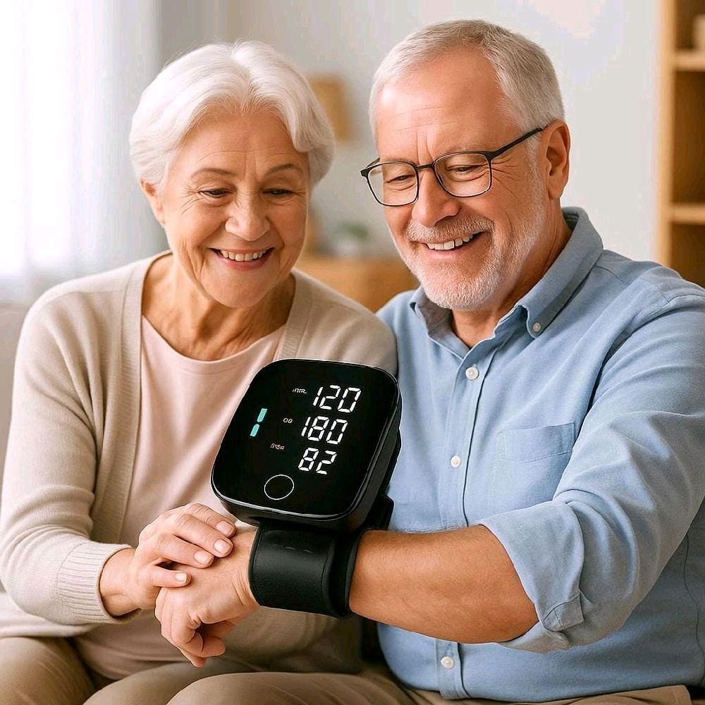Smart Bracelet with LED Display – BP Monitoring – Touchscreen Wristband