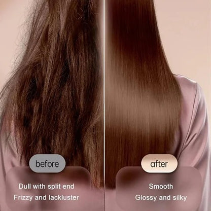 2in 1 Electric Hair Straightener Brush & Comb